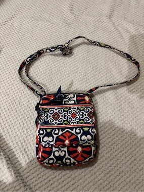 Vera Bradley Small Cross Body Bag Retired Floral Sun Valley Print